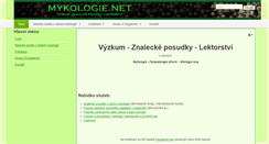 Desktop Screenshot of mykologie.net